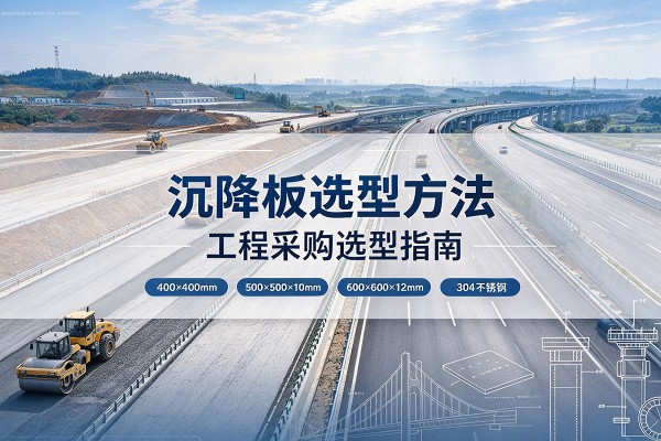 两当沉降板选择方法