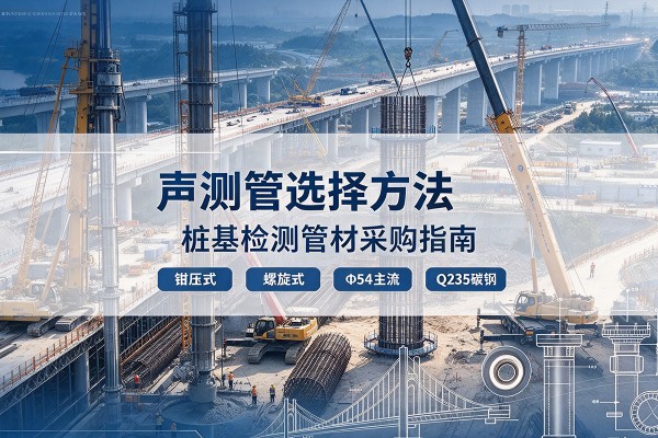 两当声测管选型标准