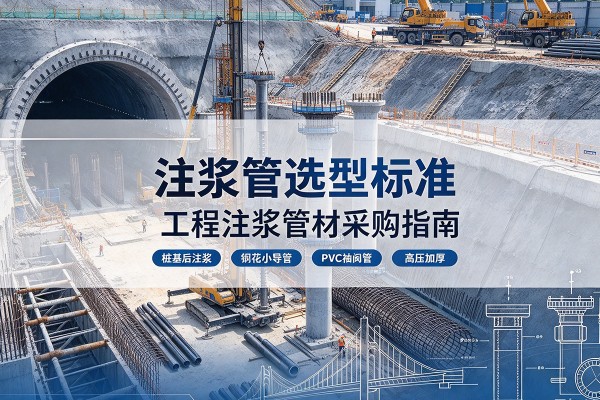 两当注浆管选型标准