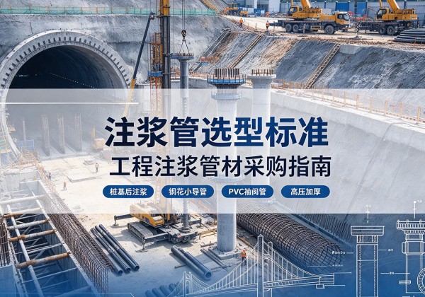 两当注浆管选型标准